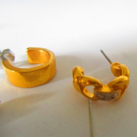 Lot of 12 Pieces Assorted Vintage 1980s Jewelry Crafting Jewelry Making - Picture 5 of 10